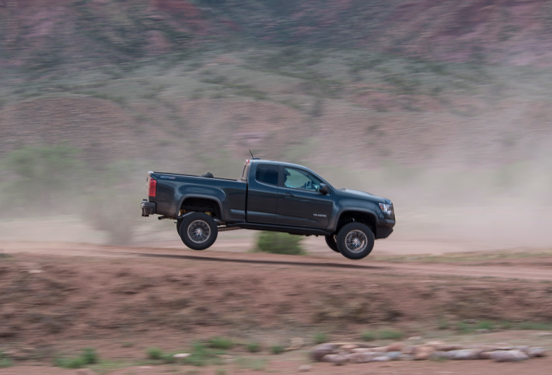Illustration for article titled The 2017 Chevrolet Colorado ZR2 Can Fly